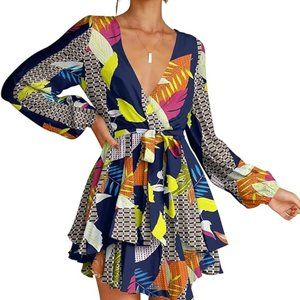 Miami Wrap Dress - long sleeve